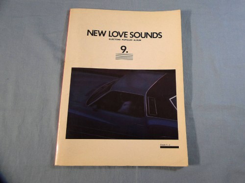 NEW LOVE SOUNDS 9 Electone Popular Album G5-4_2